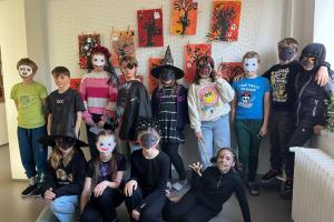 Hrav&eacute; d&iacute;lničky k Halloweenu - akce &Scaron;koln&iacute;ho parlamentu