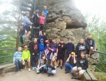 Školní výlet Český ráj - 7. třída