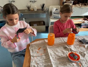 Halloweenské tvoření 3. třída