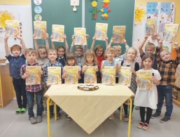 Slavnost slabikáře v 1. A třídě