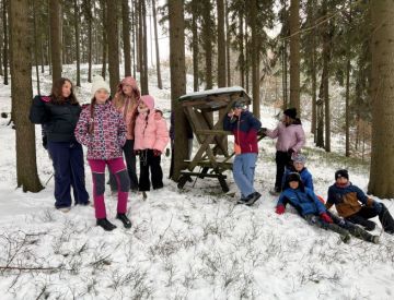 Učíme se venku 5. třída zima