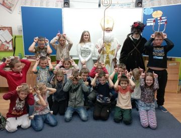Mikuláš ve škole