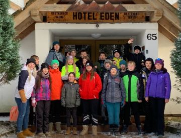 Lyžařský kurz 7. třídy