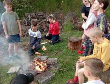 Nocování ve škole 4. třída